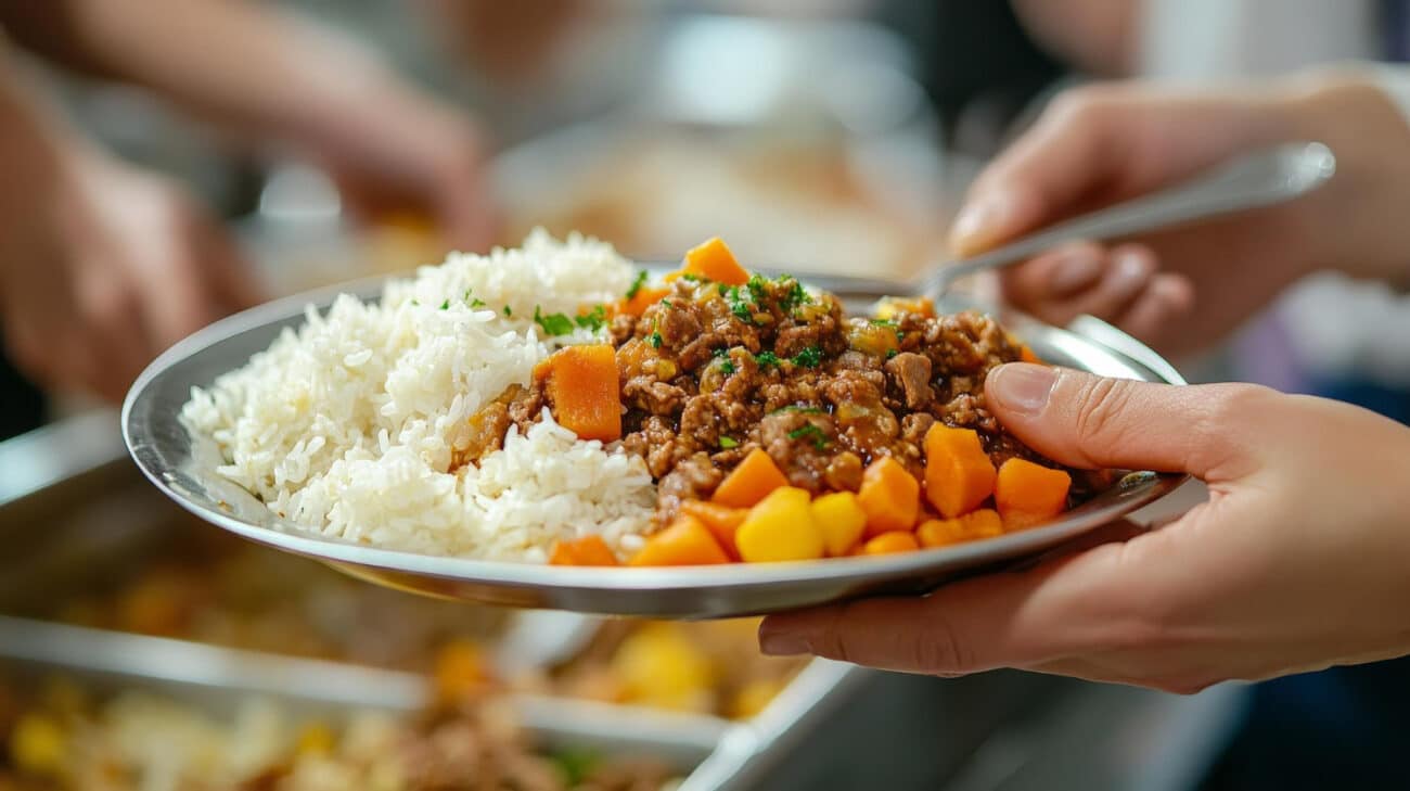empresa fornecer almoço
